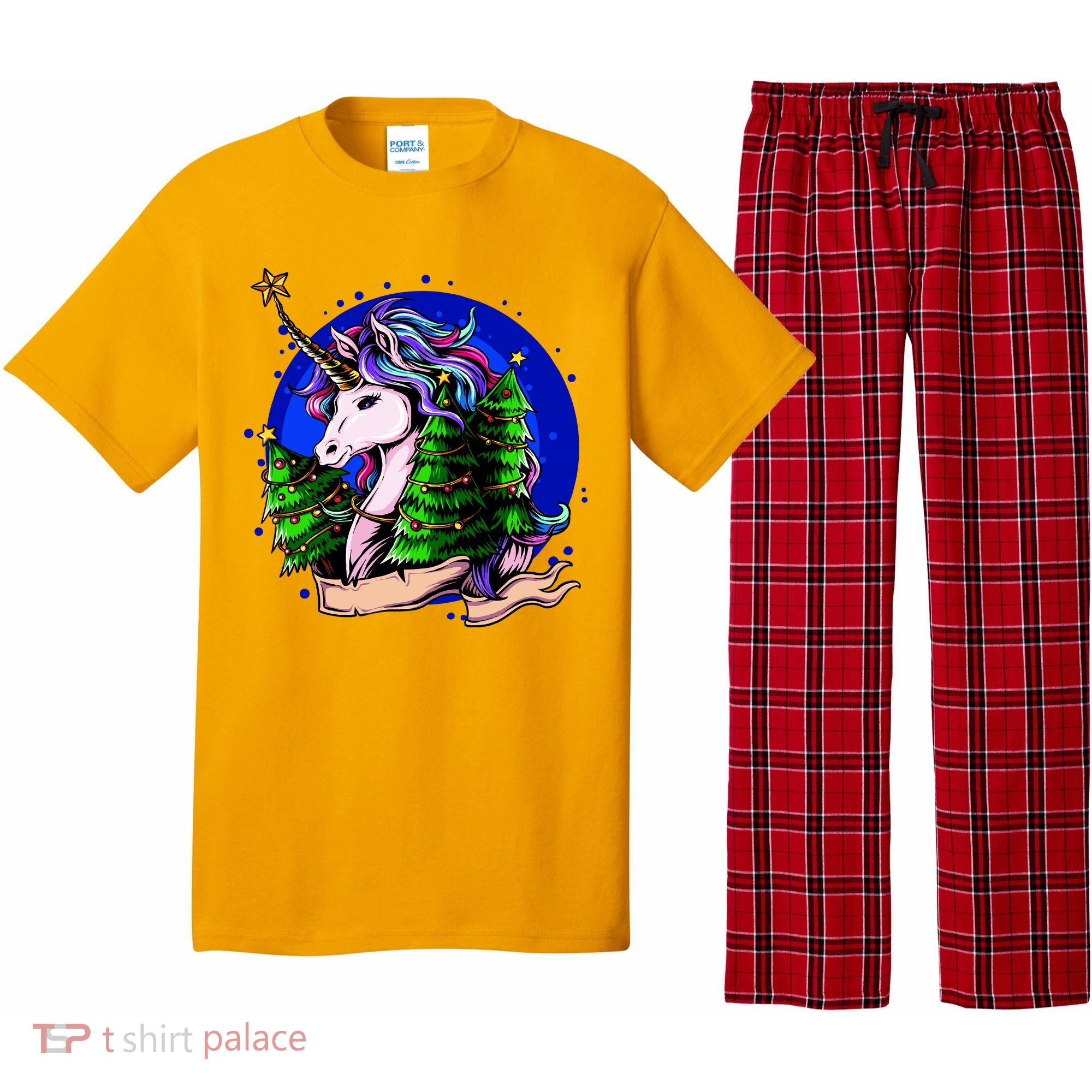 A Magical Unicorn Christmas Pajama Set