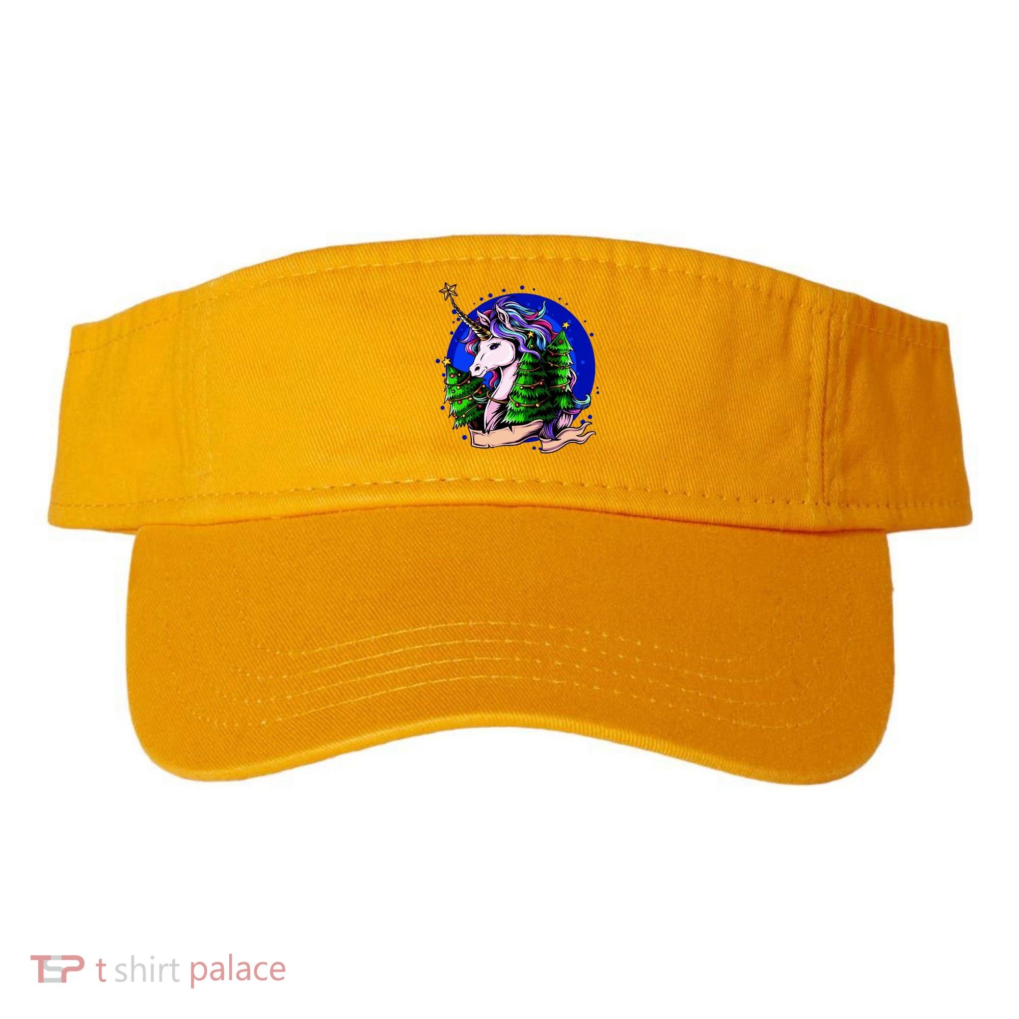 A Magical Unicorn Christmas Visor