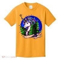 A Magical Unicorn Christmas Kids T-Shirt thumb 0