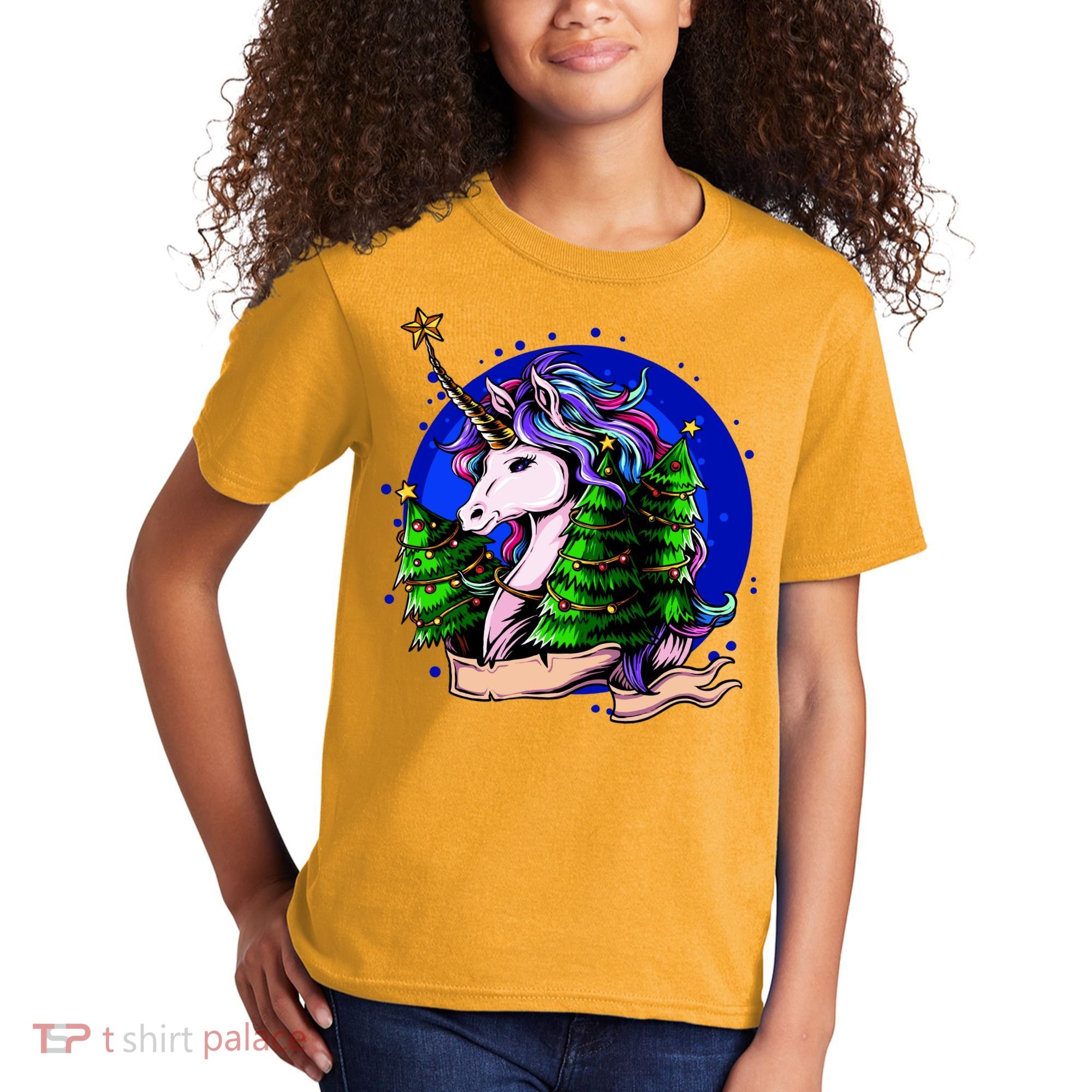A Magical Unicorn Christmas Kids T-Shirt