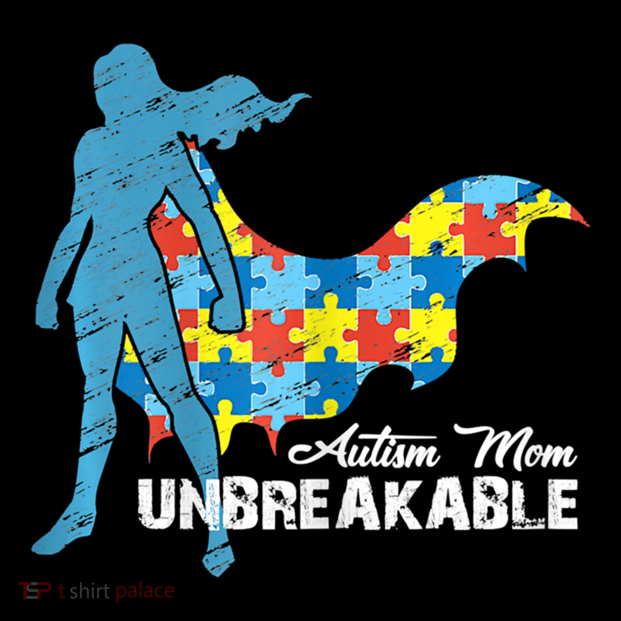 Autism Mom Unbreakable Autism Awareness Puzzle Gift Coffee Mug