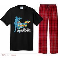 Autism Mom Unbreakable Autism Awareness Puzzle Gift Pajama Set thumb 0