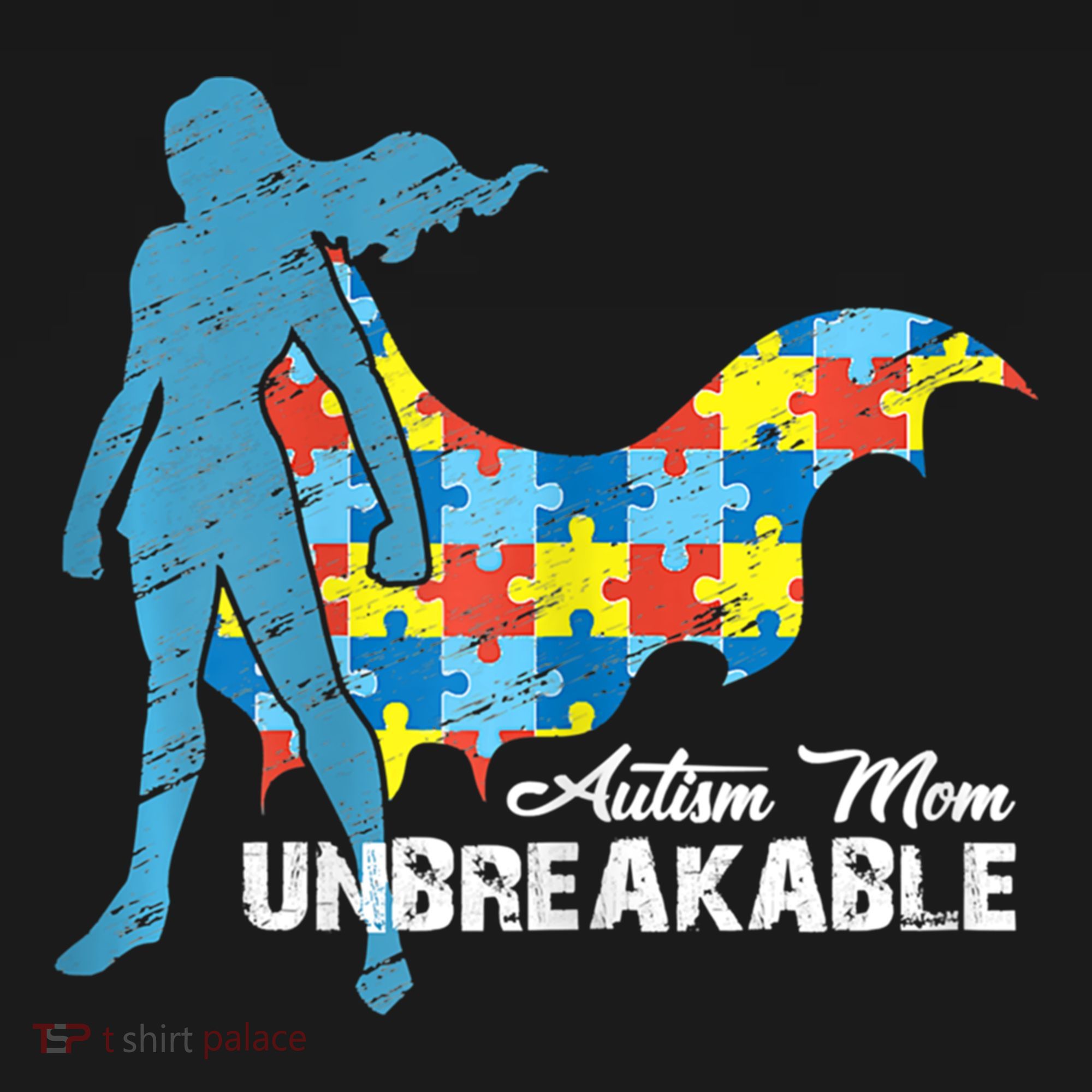 Autism Mom Unbreakable Autism Awareness Puzzle Gift Pajama Set