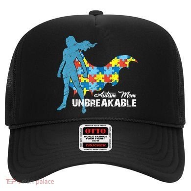 Autism Mom Unbreakable Autism Awareness Puzzle Gift Hat