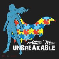 Autism Mom Unbreakable Autism Awareness Puzzle Gift Hat thumb 2