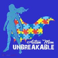 Autism Mom Unbreakable Autism Awareness Puzzle Gift Long Sleeve Shirt thumb 2