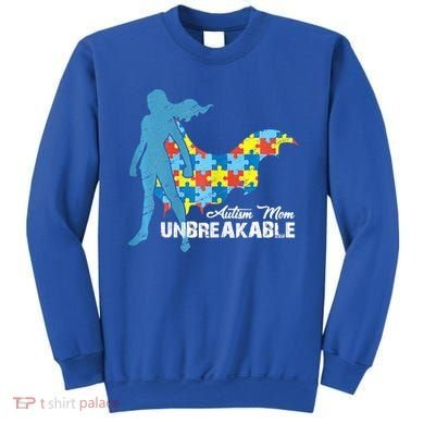 Autism Mom Unbreakable Autism Awareness Puzzle Gift Sweatshirt