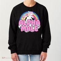 Alpha Male Unicorn Rainbow Women's Sweatshirt thumb 0