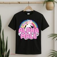 Alpha Male Unicorn Rainbow T-Shirt thumb 2