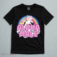 Alpha Male Unicorn Rainbow T-Shirt thumb 5