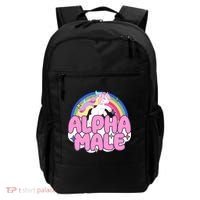 Alpha Male Unicorn Rainbow Backpack thumb 0