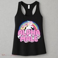Alpha Male Unicorn Rainbow Women's Tank Top thumb 3