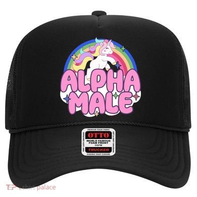Alpha Male Unicorn Rainbow Hat