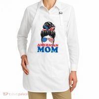 American Mom Usa Hair Bun Apron thumb 2