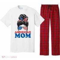 American Mom Usa Hair Bun Pajama Set thumb 0