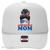 American Mom Usa Hair Bun Hat thumb 0