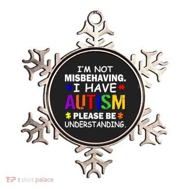 I'm Not Misbehaving I Have Autism Ornament