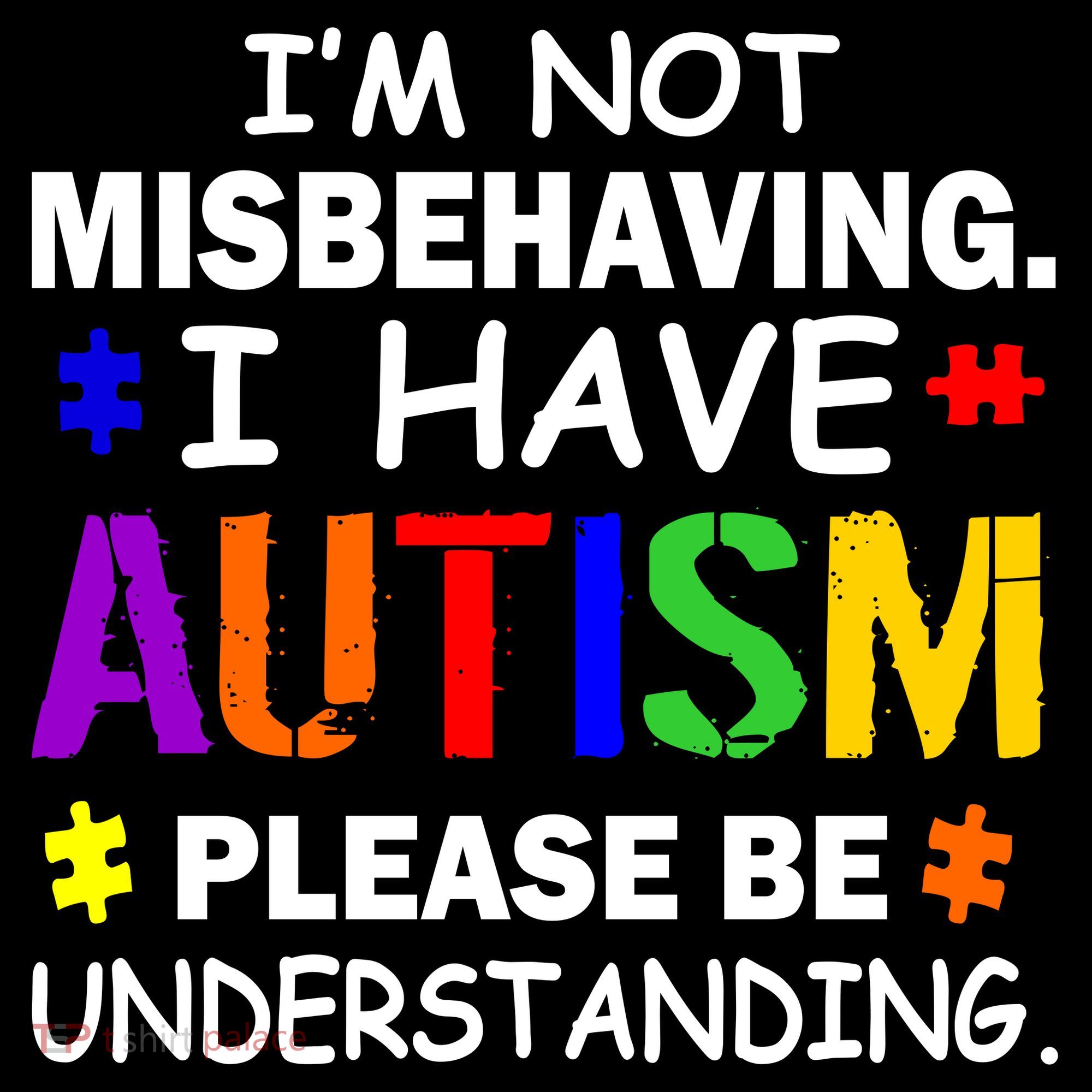 I'm Not Misbehaving I Have Autism Ornament