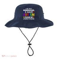 I'm Not Misbehaving I Have Autism Bucket Hat thumb 0