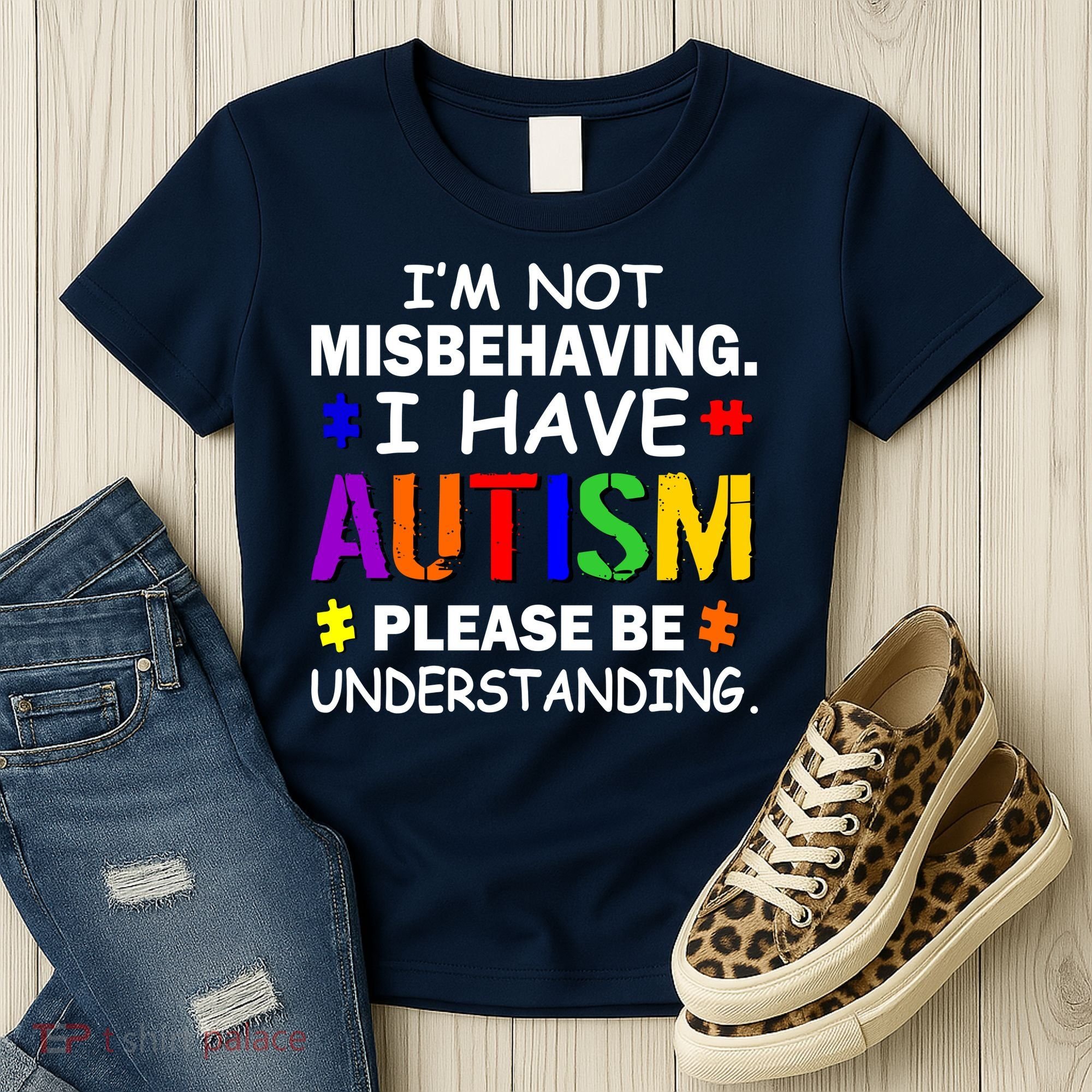 I'm Not Misbehaving I Have Autism Women's T-Shirt