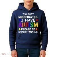 I'm Not Misbehaving I Have Autism Kids Hoodie thumb 4