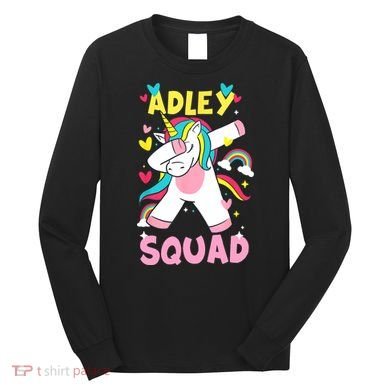 Adley Merch Unicorn Design Long Sleeve Shirt