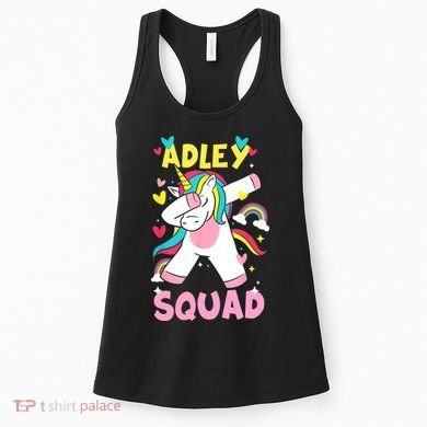 Adley Merch Unicorn Design Women's Tank Top