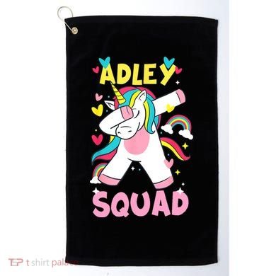Adley Merch Unicorn Design Golf Towel