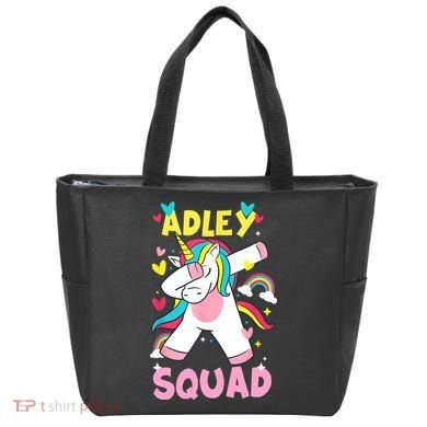 Adley Merch Unicorn Design Tote Bag
