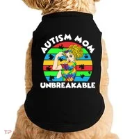 Autism Mom Unbreakable Doggie Tank thumb 0