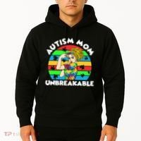Autism Mom Unbreakable Hoodie thumb 2