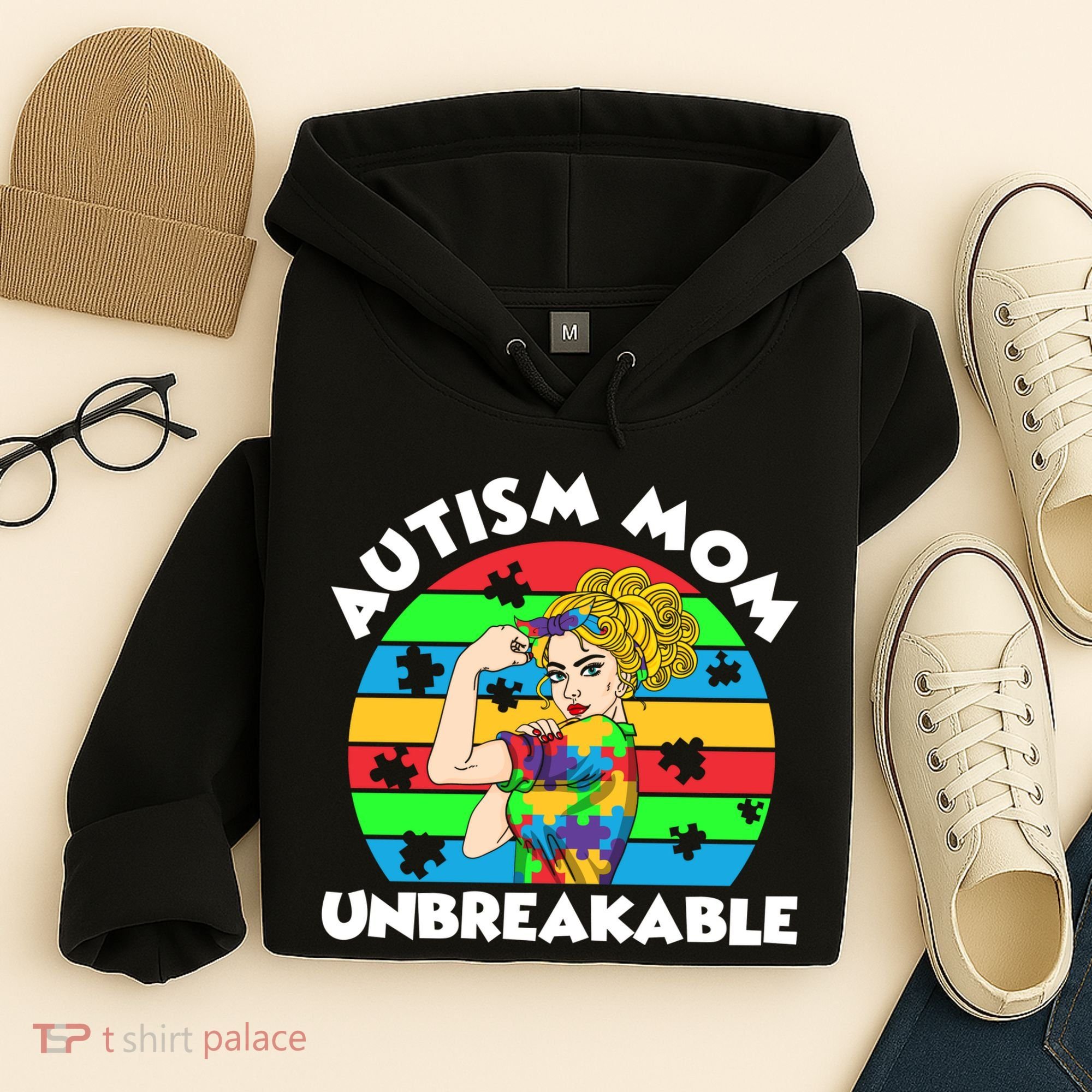 Autism Mom Unbreakable Hoodie