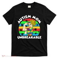 Autism Mom Unbreakable T-Shirt thumb 0