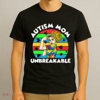 Autism Mom Unbreakable T-Shirt thumb 3