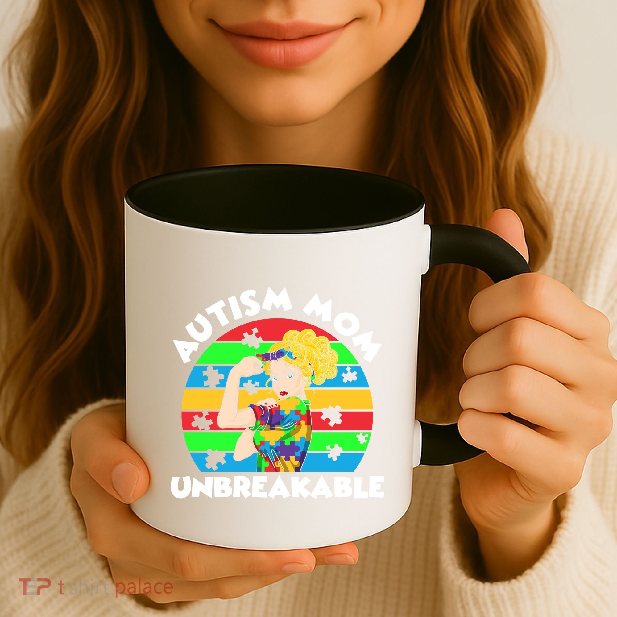 Autism Mom Unbreakable Coffee Mug