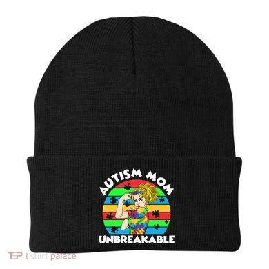 Autism Mom Unbreakable Beanie