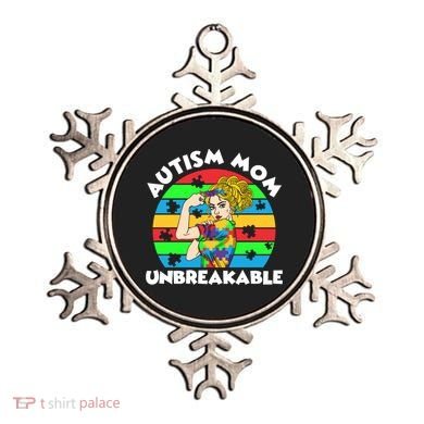 Autism Mom Unbreakable Ornament