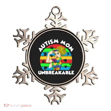 Autism Mom Unbreakable Ornament