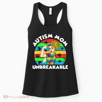 Autism Mom Unbreakable Women's Tank Top