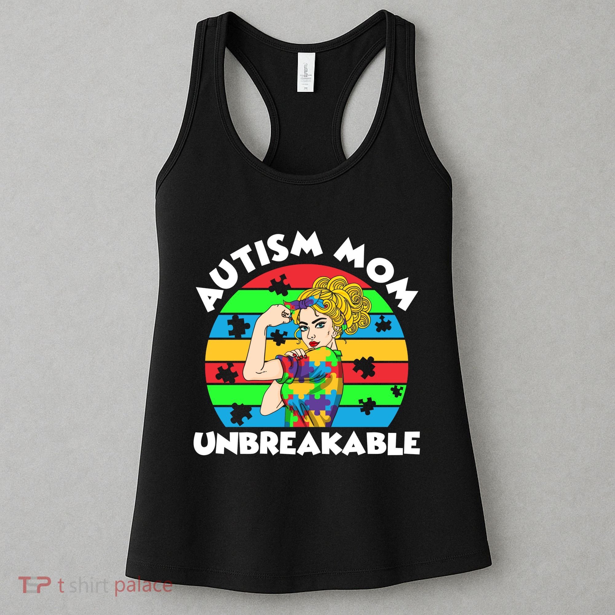 Autism Mom Unbreakable Women's Tank Top