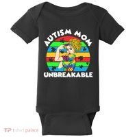 Autism Mom Unbreakable Baby Bodysuit thumb 0