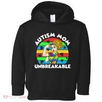 Autism Mom Unbreakable Toddler Hoodie thumb 0