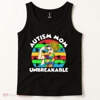 Autism Mom Unbreakable Tank Top thumb 2