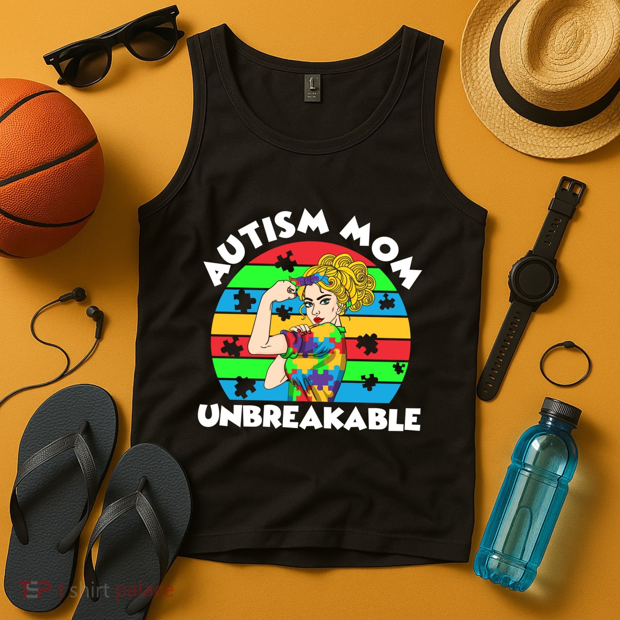 Autism Mom Unbreakable Tank Top