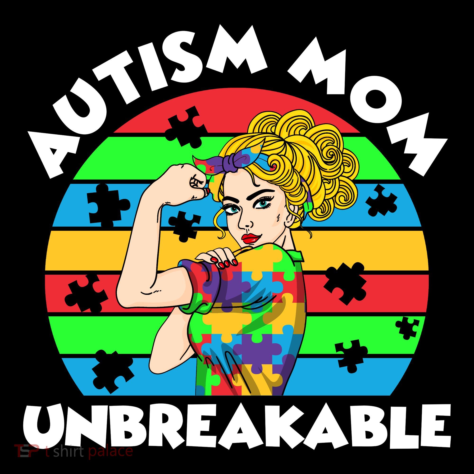 Autism Mom Unbreakable Tank Top