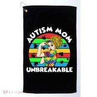 Autism Mom Unbreakable Golf Towel thumb 0