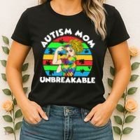 Autism Mom Unbreakable Women's T-Shirt thumb 2