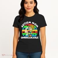 Autism Mom Unbreakable Women's T-Shirt thumb 4