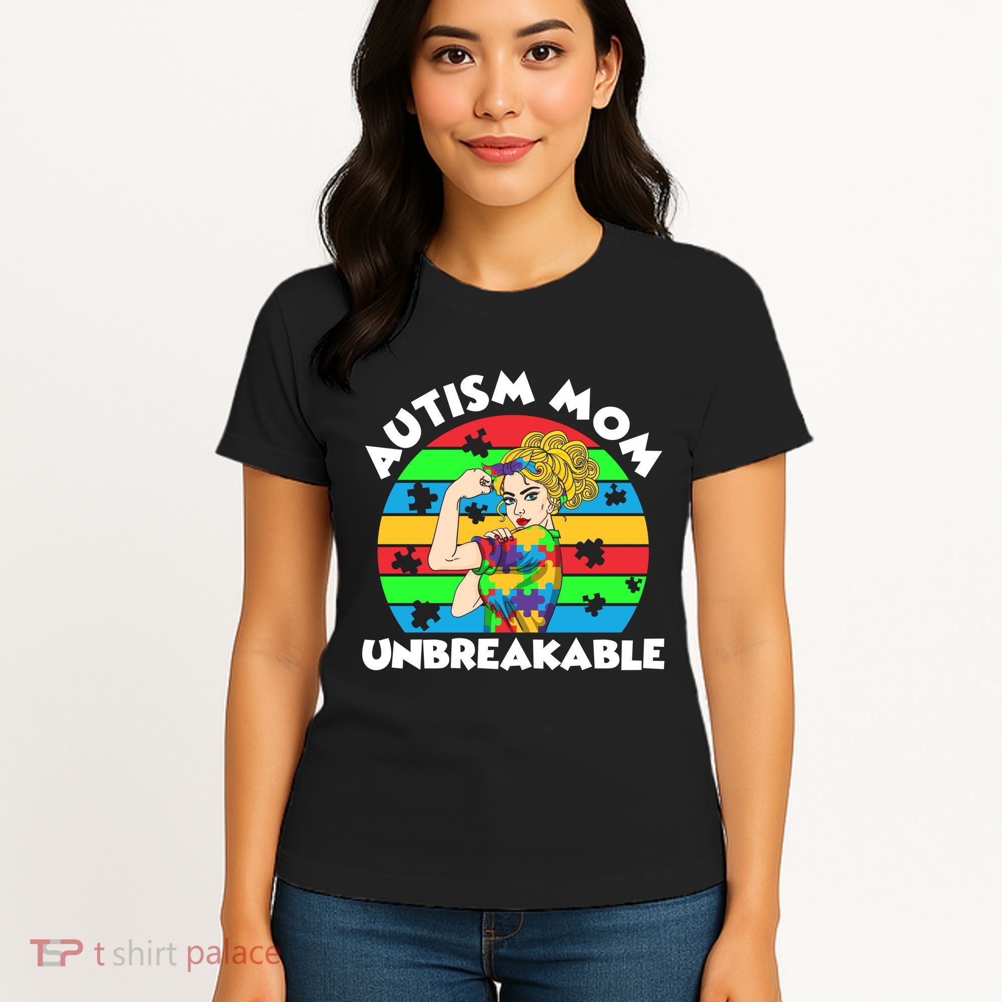 Autism Mom Unbreakable Women's T-Shirt