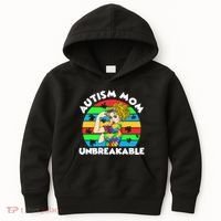 Autism Mom Unbreakable Kids Hoodie thumb 0
